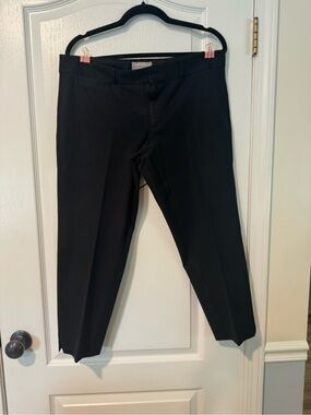 Banana Republic Black Ankle Crop Dress Pants